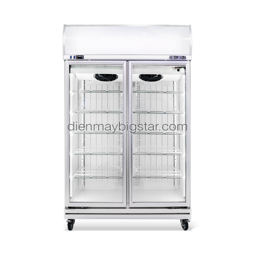 Tủ đông trưng bày 2 cánh kính Berjaya 2D/DF-SM-EV 1m2