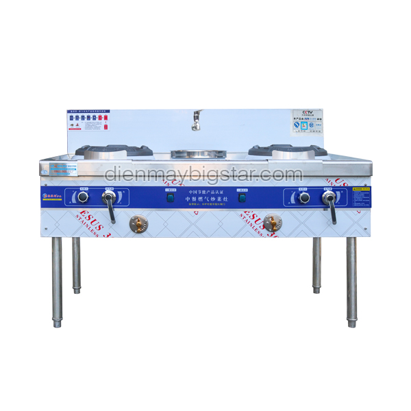 Bếp Á đôi 1 bầu nước có quạt thổi