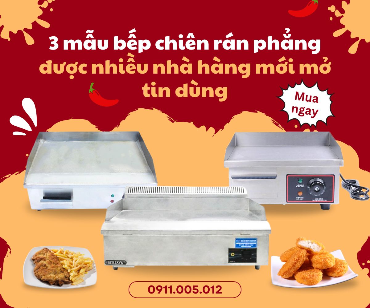 Bếp chiên rán phẳng